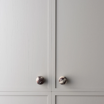 HUBBLE - Calacatta Viola marble furniture knob by Lo & Co Interiors - view 3